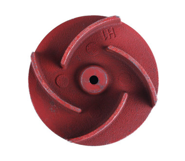 Крильчатка мотопомпи (для 30,80) 4 лопаті, під шпонку діаметр 19 мм (тип 2) YBX