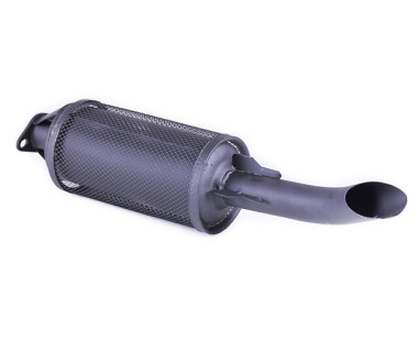 Глушник на мототрактор (під 2 отвори) - Mototraktor YBX