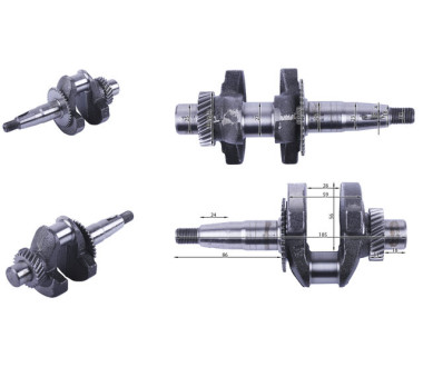 Колінвал - 3.2KW/3.8KW