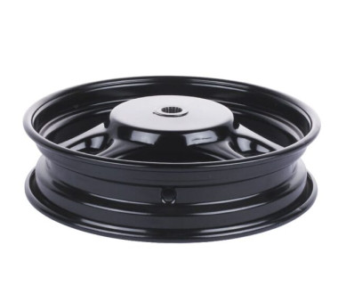 Диск задній TT AGRO MOTO 10×2,15 на скутер Let’s, сталевий, барабанне гальмо, black