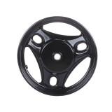 Диск задній TT AGRO MOTO 10×2,15 на скутер Let’s, сталевий, барабанне гальмо, black