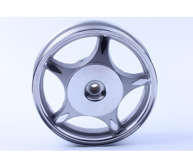 Диск задній 10*2,15 литий, (19 шліців, барабан.гальмо)