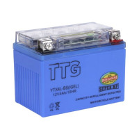 Аккумулятор гелевый TTG YTX4L-BS 4AH, 113×70×85 мм на инверторный генератор, синий, с индикатором