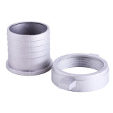 Перехідник алюмінієвий мотопомпи з фланця на шланг тип 3 - V80