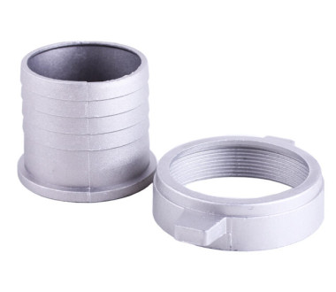 Перехідник алюмінієвий мотопомпи з фланця на шланг тип 3 - V80