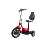 Електросамокат з сидінням (сидіння - спинка) (червоний) T06-2 48v500W 12AH - SM