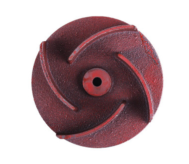 Крильчатка мотопомпи (для 30,80) 4 лопаті, під шпонку діаметр 20 мм (тип 1)