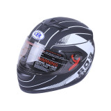 Шолом MD-803 чорний з білим матовим size L - VIRTUE