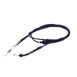 Трос газу 2т (роздвоєний.) L-1900 мм (верх різьблення, низ: 1-трос, 2-різьблення) - TTG