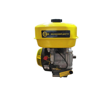 Двигун 177F – бензин (під шліци діаметр 25 мм) (9 к.с.) – YBX