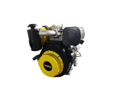 Двигатель 192FE — дизель (под шпонку диаметр 25 мм) (14,8 л.с.) с электростартером — YBX