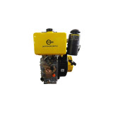 Двигатель 192FE — дизель (под шпонку диаметр 25 мм) (14,8 л.с.) с электростартером — YBX