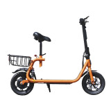 Электросамокат с сиденьем (оранжевый) Q2 36V 10.4AH - SM