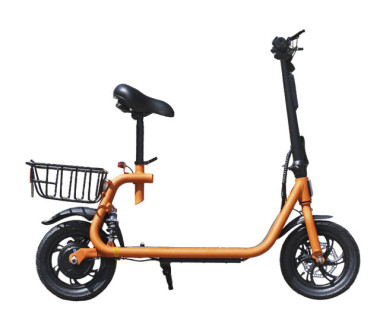 Электросамокат с сиденьем (оранжевый) Q2 36V 10.4AH - SM