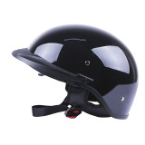 Шлем MD-513-1 черный глянцевый + черное стекло size M - VIRTUE