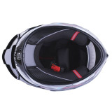 Шолом MD-821 чорний з кольоровим size M - VIRTUE