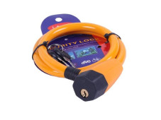 Замок протиугінний тросовий 12мм*650мм (під ключ) ZX1248