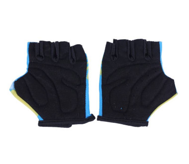 Моторукавички (короткі) ZS01 ТАТА (жовтий з блакитним, дитячі, size S)