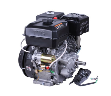 Двигатель бензиновый 194FE TTG (под шпонку, 25 мм) 22 л.с., с понижающим редуктором 1/2, с электростартером