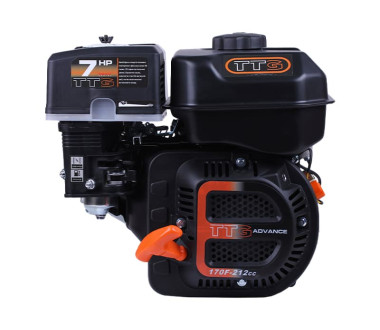 Двигун бензиновий 170F TTG (під шпонку, 19 мм) 7 к.с.