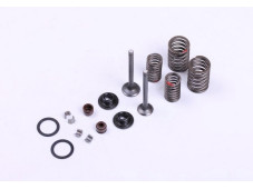 Клапани + к-т на 2 клапани - 50CC4T - Premium