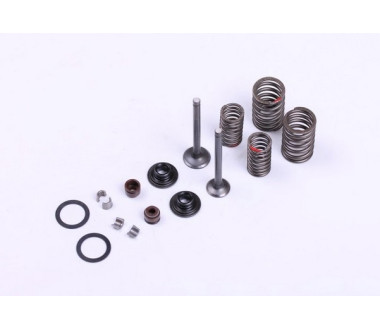 Клапани + к-т на 2 клапани - 50CC4T - Premium