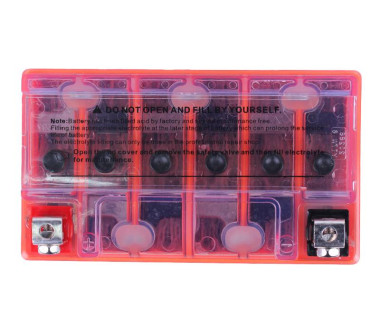 Акумулятор гелевий, 7АH-YTX7A-BS, помаранч., 150*86*94 мм - OUTDO