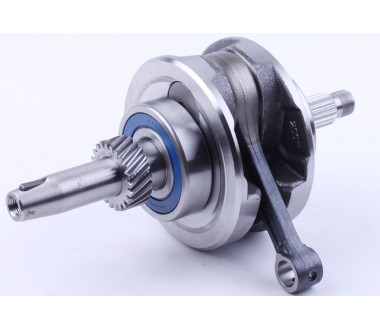 Колінвал + підшипники: 63/28RS*2шт. - ZUBR