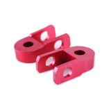 Подовжувач заднього амортизатора, к-т 2 шт.: 25 мм, червоний - AM