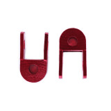 Подовжувач заднього амортизатора, к-т 2 шт.: 25 мм, червоний - AM