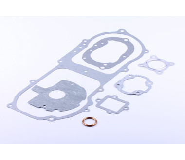 Прокладка двигуна, к-т: прокладка 6 шт. + кільце - Yamaha JOG 50 - 3KJ