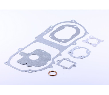 Прокладка двигуна, к-т: прокладка 6 шт. + кільце - Yamaha JOG 50 - 3KJ