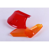 Стекла фары задней, к-т: 3 шт. - Let's