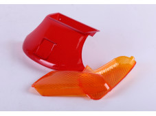 Скло фари задньої, к-т: 3 шт. - Let's