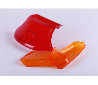 Скло фари задньої, к-т: 3 шт. - Let's