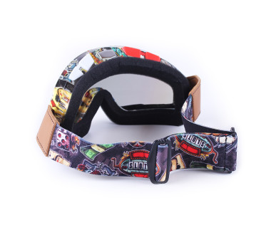 Мотоокуляри V002 VIRTUE, коричневі