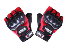 Моторукавички YM001-15 (короткі) червоні size L