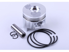 Поршневой комплект 86,25 мм (тупой конус форкамеры): 8 единиц - 186F