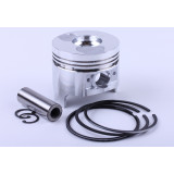 Поршневий комплект 86,25 мм (тупий конус форкамери): 8 одиниць - 186F