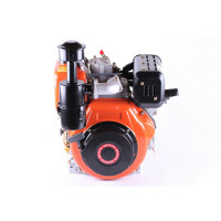 Двигун дизельний з електростартером 186FЕ ТАТА (з виходом валу під шпонку, 25 мм) 9 к.с.