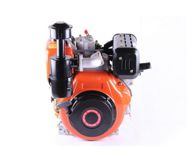 Двигун дизельний з електростартером 186FЕ ТАТА (з виходом валу під шпонку, 25 мм) 9 к.с.