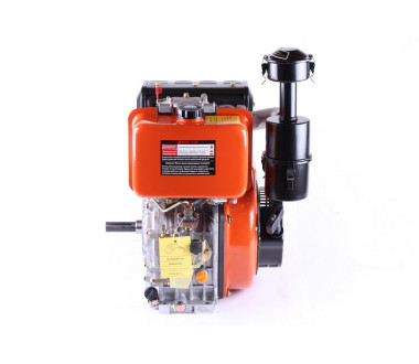 Двигун дизельний з електростартером 186FЕ ТАТА (з виходом валу під шпонку, 25 мм) 9 к.с.