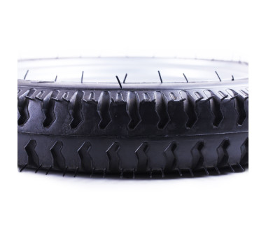 Колесо у зборі 4.00*14 (під 5 болтів) 10,05 кг "дорожня" - мототрактор