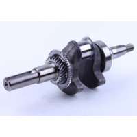 Колінвал у зборі під шпонку діаметр 25 мм - 177F