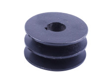 Шків ременя 2 струмки під колінвал діаметр 25 мм - 177F