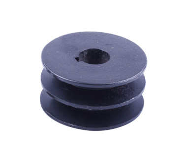 Шкив ремня 2 ручья под коленвал диаметр 25 мм - 177F