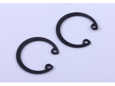 Кольца стопорные пальца поршневого, к-т: 2 шт. - 186F
