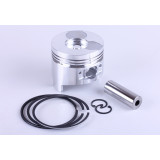 Поршневий комплект 78,00 мм STD (тупий конус форкамери): 8 одиниць - 178F