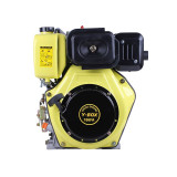 Двигун дизельний 186FA YBX (під шліци, 25 мм) 9 к.с.