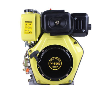 Двигун дизельний 186FA YBX (під шліци, 25 мм) 9 к.с.